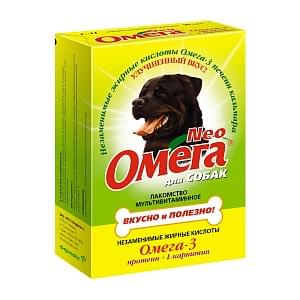 купить Омега Neo  для собак с протеином и L-карнитином 90 таблеток 