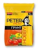 купить Грунт Питер Пит ХОББИ для томатов и перцев 5л, 10л